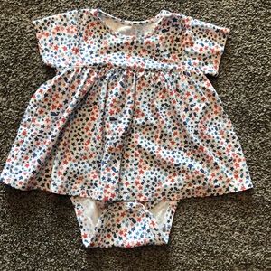 Vineyard vines red white and blue with stars dress